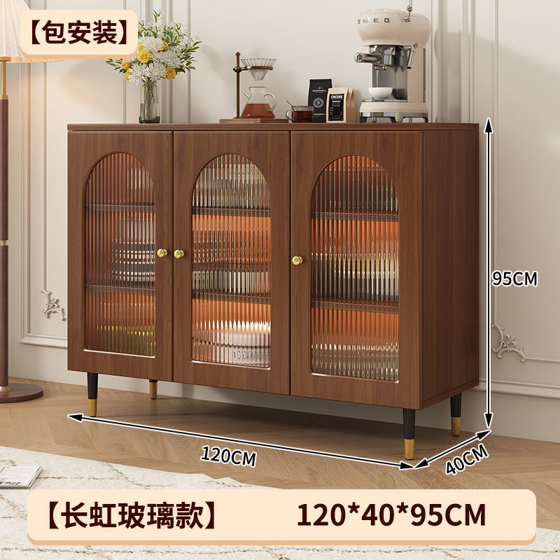 Gabinete de comedor moderno y simple, armario de almacenamiento de caña de viento, sala de estar, armario de té de cocina doméstica, armario de viento