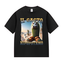 Funny Meme Il Cacto Hipopotamo T Shirts Men Women Casual Ove
