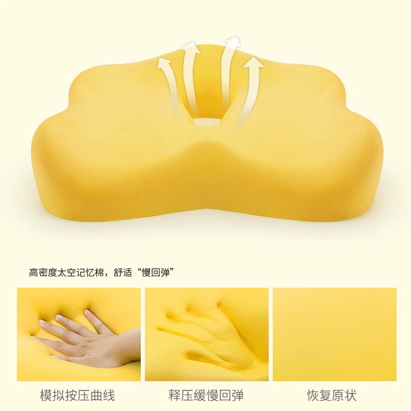 Подушка с защитой от горбатого сидения коррекция осанки офис сидит долгое время не уставший стул для поддержки талии артефакт коррекция осанки студента интегрирована