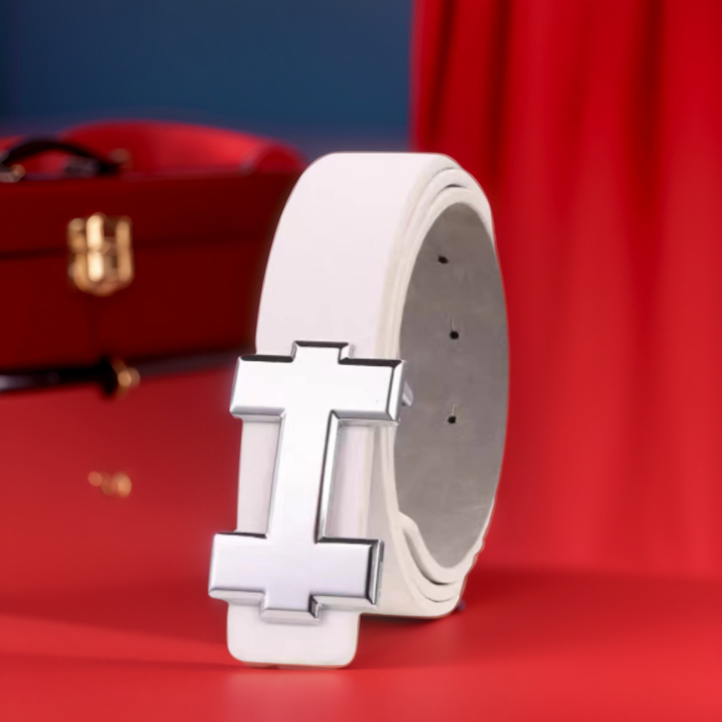 화이트 실버 버클