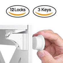 Magnetic Child Lock Children Protection Baby Safety Lock跨境