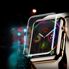 適用iwatch S7 41mm 45mmUV液態全膠鋼化膜44/40MM蘋果手錶玻璃膜