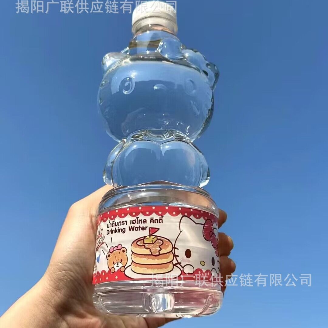 Thailand imports Sanrio Hellokittv Hello Kitty mineral water…