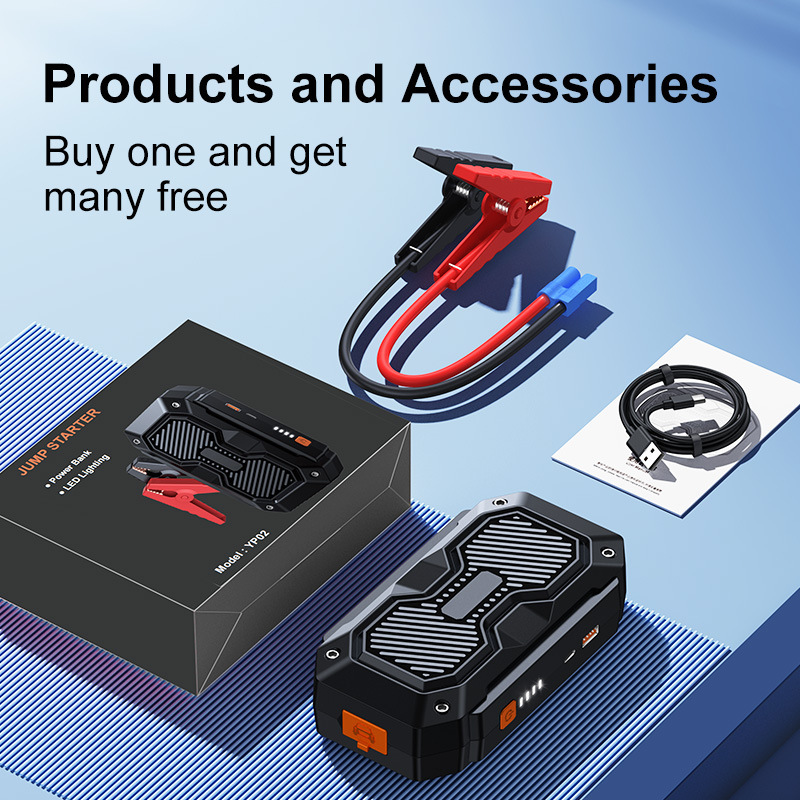 Cross-border car emergency start power battery take electric treasure ignition artifact charging treasure emergency start charging special