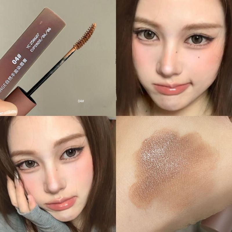 HERORANGE自然丰盈染眉膏韩系漫感野生眉笔防水不晕染淡妆美妆|undefined