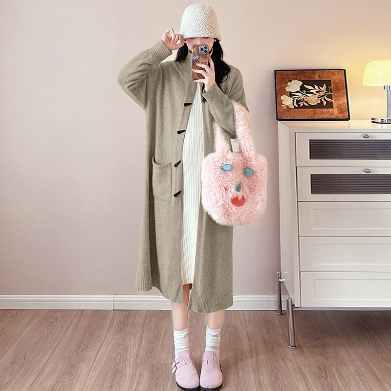 라이트카키 혼버튼 재킷