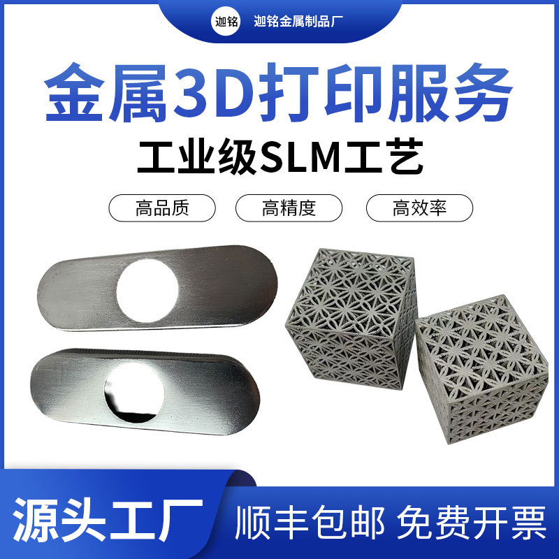 Metal 3D Printing Aluminum Alloy Titanium Alloy Stainless Steel Mold Steel Slm Industrial Grade Prototype Figurine Modeling Model