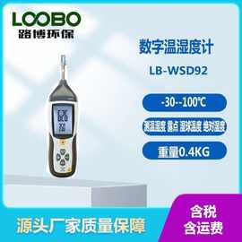 手持式数字温湿度计 量程-30-100°测温湿度 露点 湿球温度 绝对