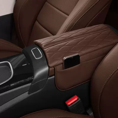 Armrest box pad class B- class armrest - mercedes-benz-a-gla-glb-eqa-eqb-b-class-coco-brown