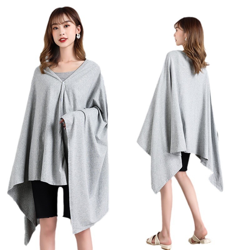 Puro algodón postparto Toalla de enfermería moda Toalla de enfermería ropa de enfermería anti-exposición sombrilla chal 2012