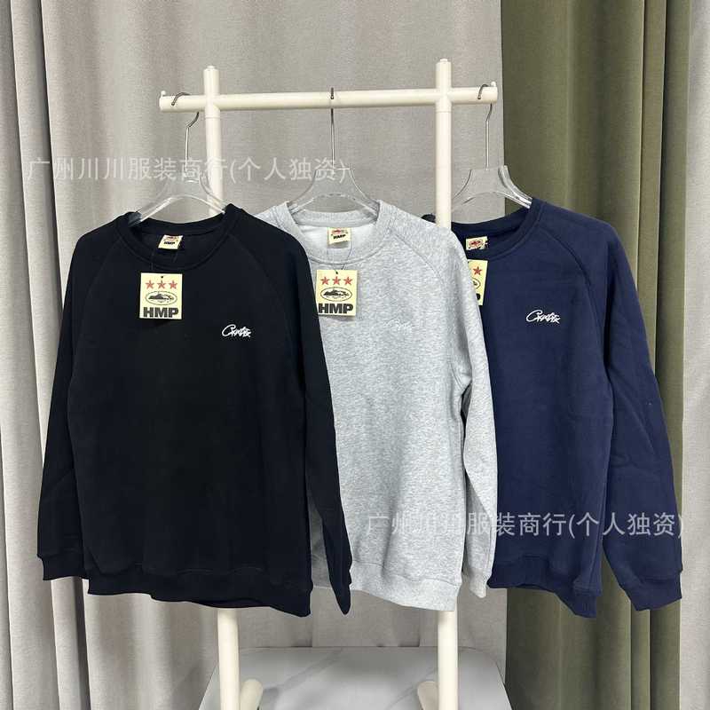 CORTEIZ卫衣恶魔岛欧美高街嘻哈字母刺绣情侣针织纯棉加绒圆领ins|undefined