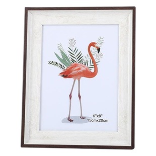 American photo frame decoration multi-size photo wall photo frame A3A4 creative wall-mounted photo frame wooden home decoration