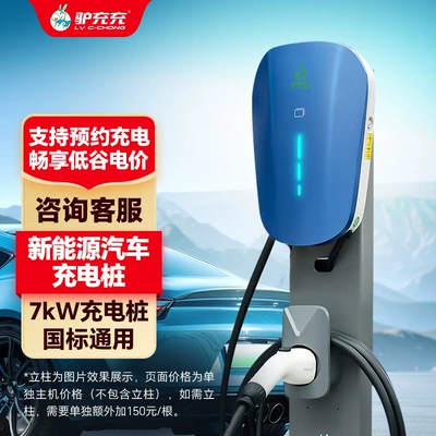 Luzhongchong New Energy Electric Vehicle 7Kw Home Charging Station Commercial Scan-Code and Card-Payment Operated Charging Station (Elektrikli avtomobil şarj stansiyaları)