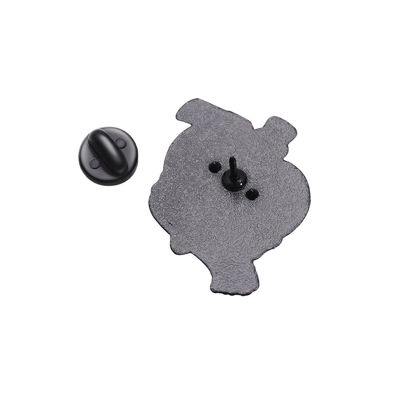 7g Weight Cartoon Style Simple Style Pin Letter Cat Alloy Stoving Varnish Unisex Brooches