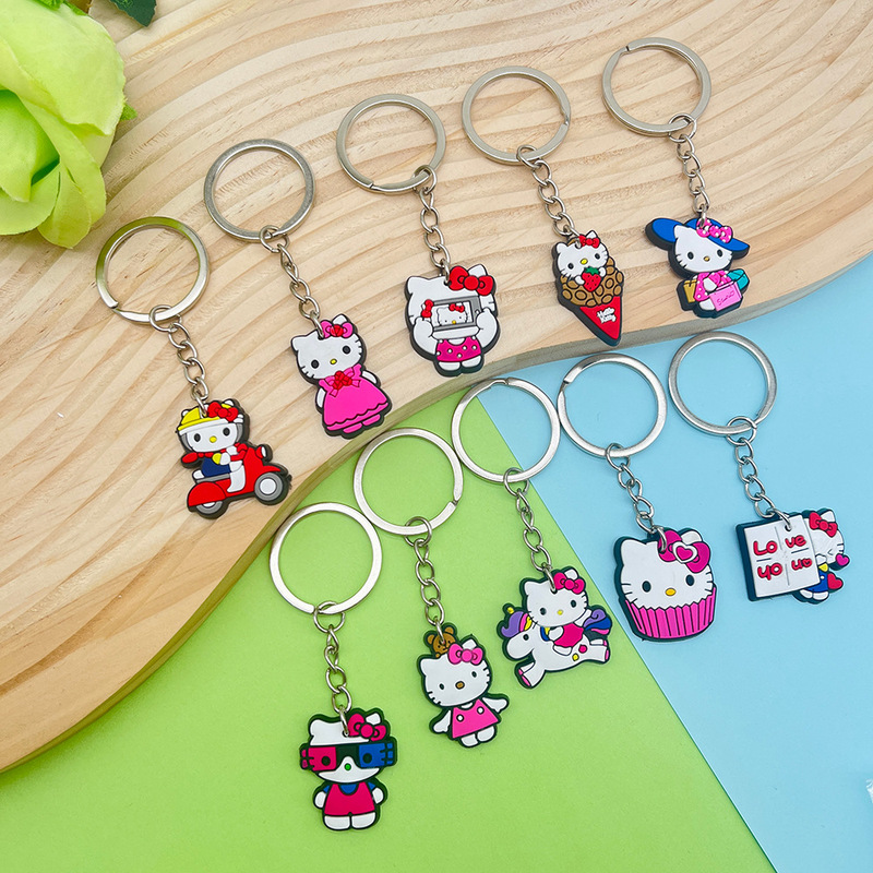KT Cat Keychain Hello Kitty Pendant Keychain Internet Red Creative Bag Decorative DIY Accessories Amazon KT Cat Keychain Hello Kitty Pendant Keychain Internet Red Creative Bag Decorative DIY Accessories Amazon