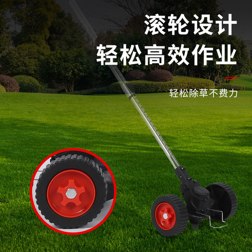 Lithium battery grass trimmer, home rechargeable grass cutting machine, electric lawn mower, small multi-function weeding machine, wholesale