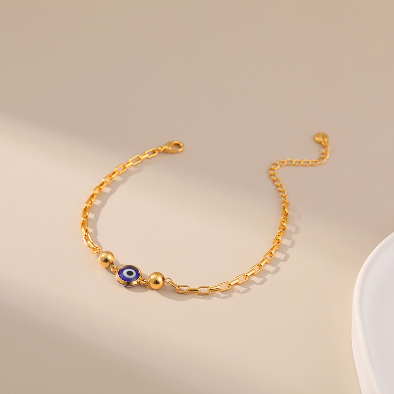 Ethnic Style Eye Copper Plating Bracelets 1 Piece