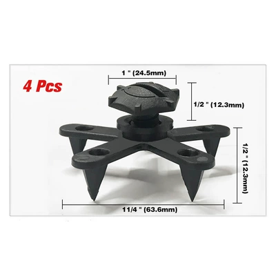 Mat Fasteners, Universal Foot Pad