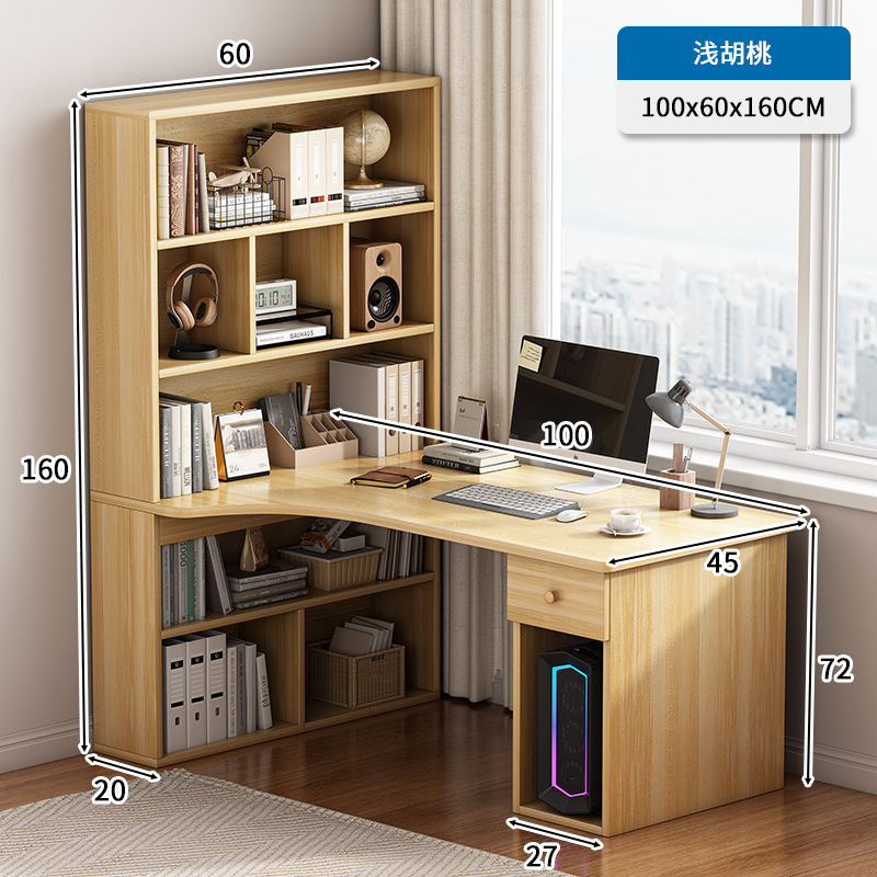 Escritorio de esquina escritorio tipo L escritorio escritorio dormitorio para chicas computadora梳妆台 maquillaje mesa integrada