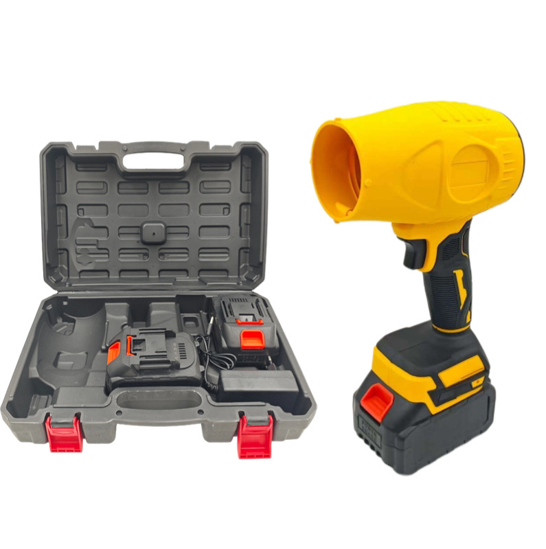 Venta directa de fábrica venta caliente transfronteriza batería de litio portátil de mano secador de pelo máquina de tormenta portátil inalámbrica comercio exterior transfronterizo herramientas eléctricas