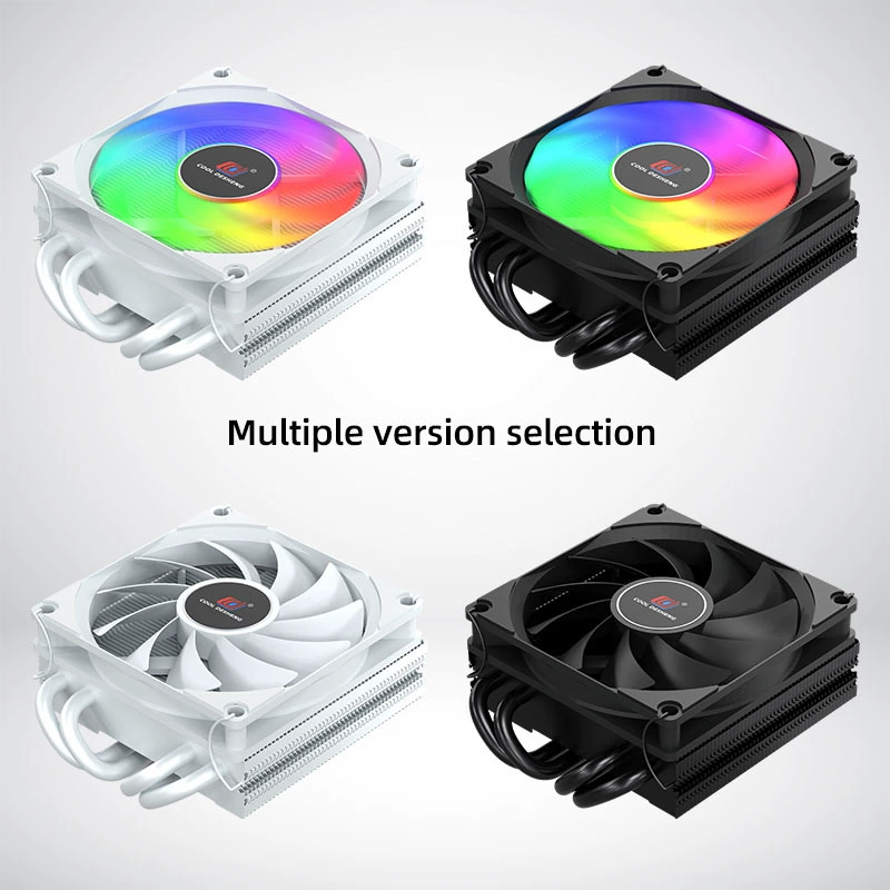 HP450V6 низкопрофильный воздушный охладитель с 6 тепловыми трубками для ITX корпуса, эффективное охлаждение 150W