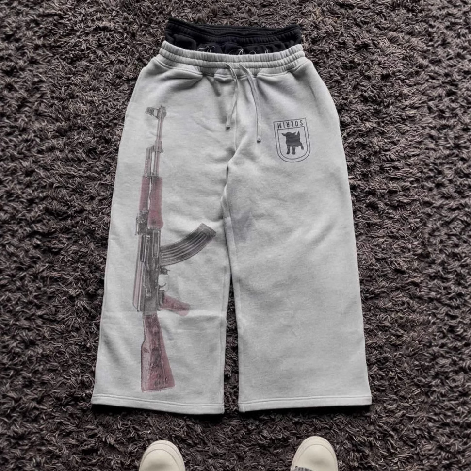 Pantalones casuales sueltos de hip-hop callejero retro americano transfronterizo europeo y americano