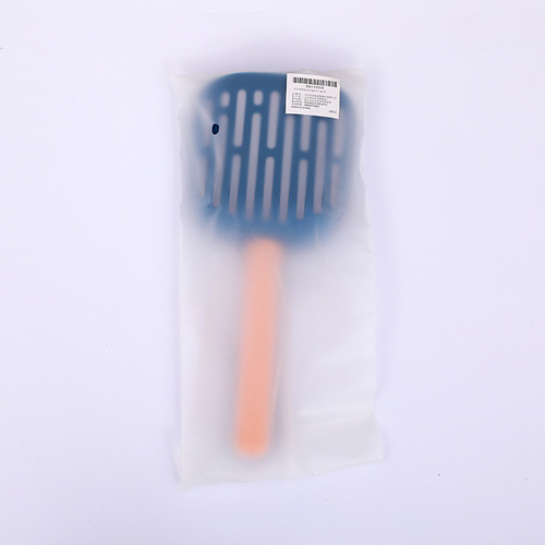 Color-blocked cat litter shovel large cross-border wholesale plastic durable cat poop shovel cleaning cat litter box shovel pet supplies