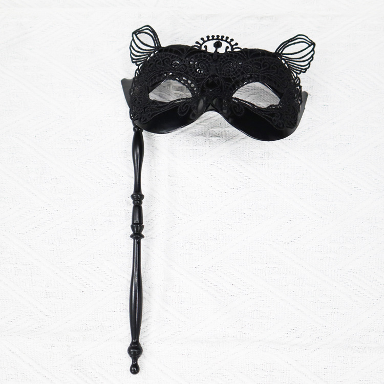 Amazon máscaras de encaje de mano máscaras de mitad de cara máscaras misteriosas de baile de maquillaje de fiesta