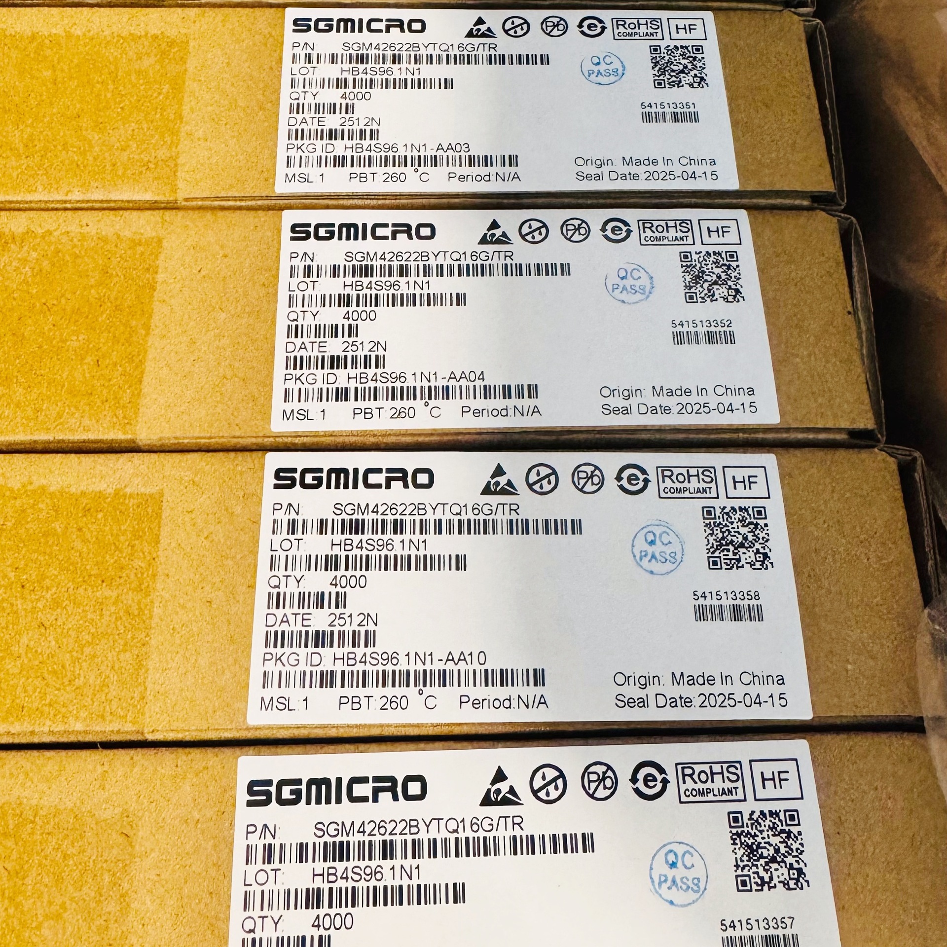 SGM42622BYTQ16G 步进电机驱动芯片 原装现货订货圣邦微电子官网