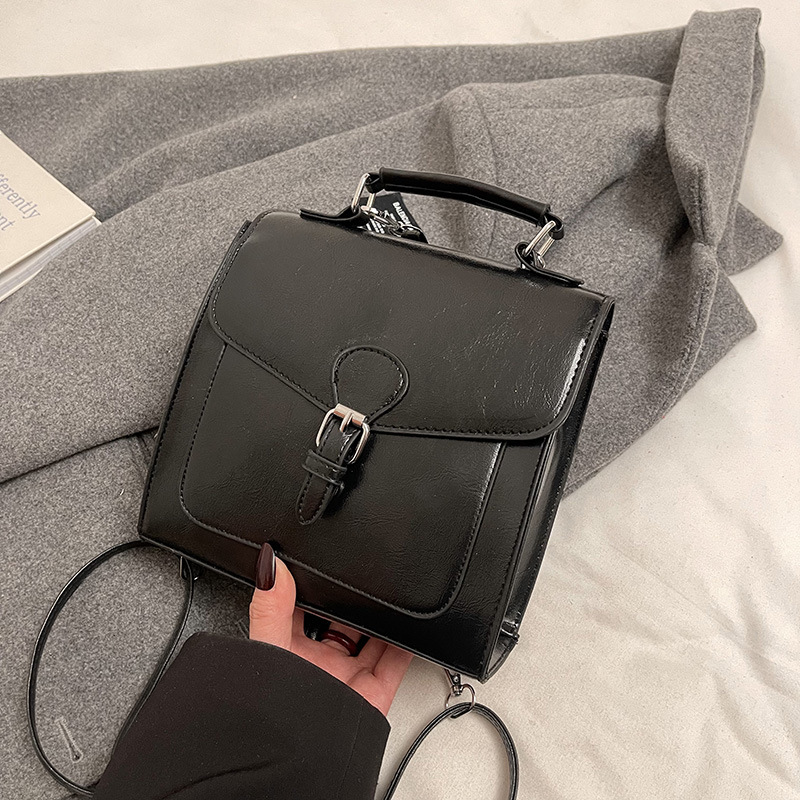 Nicho de diseño de alta sensación de moda mochila pequeña mochila para mujeres 2024 nuevo estilo universitario bolso pequeño