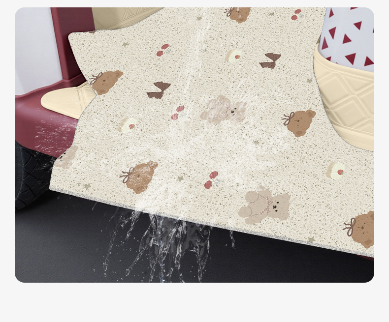 Suitable for Jinpeng Su7 Classic Version-B Electric Tricycle Foot Mat Jp800Dzk-16A Foot Mat Decorative Accessories