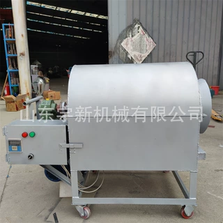 多功能燃气炒货机干果店用滚筒翻炒机 燃煤炒板栗机