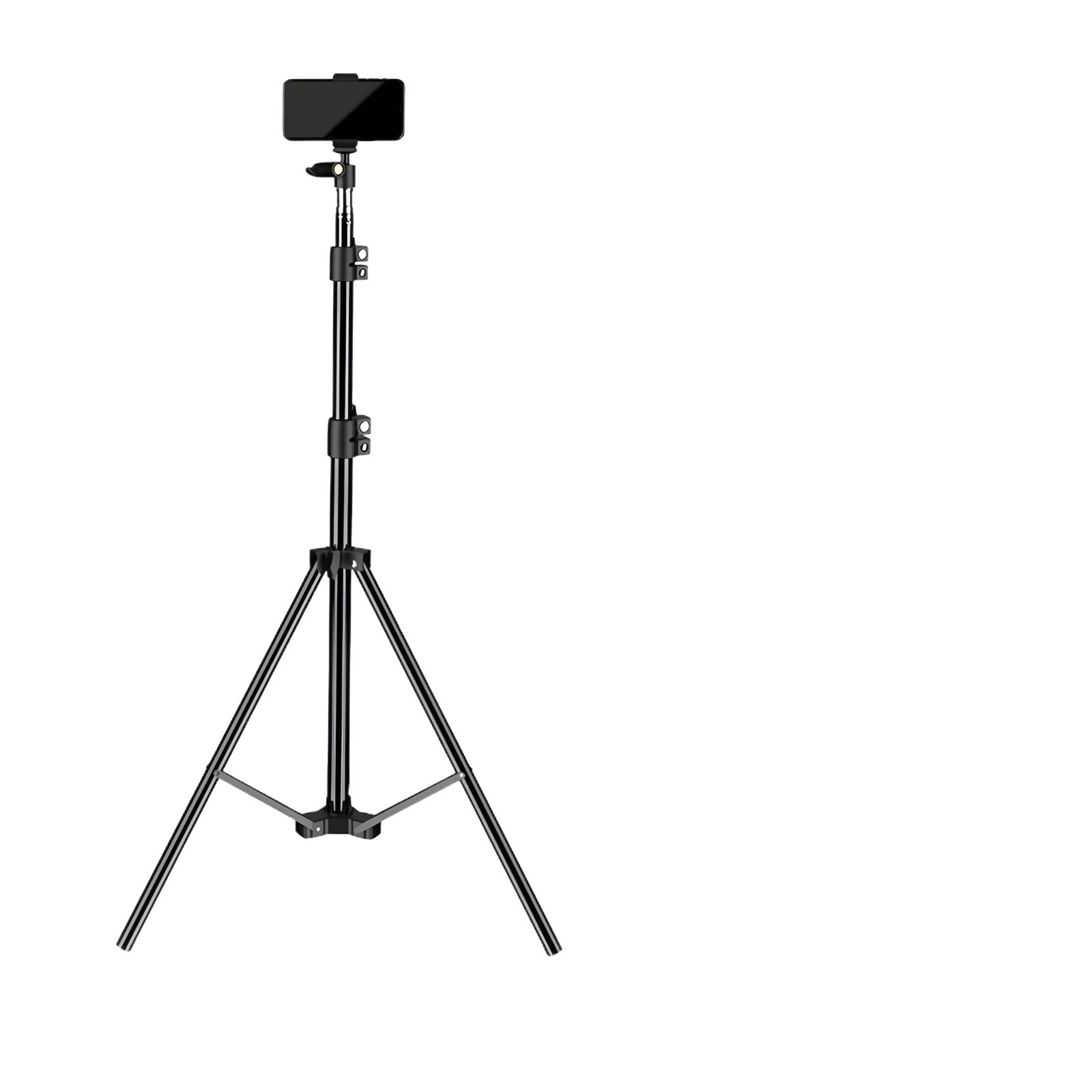 Soporte de teléfono móvil multifuncional transmisión en vivo soporte bluetooth fotografía ancla barra de selfie escritorio cabezal de cama trípode de piso