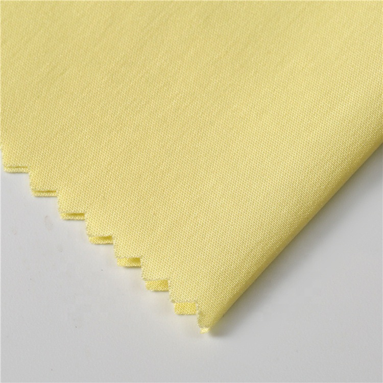 Nuevo tejido de alta calidad entrelazado algodón elástico y tela de nylon ropa interior ropa de baño tela transpirable