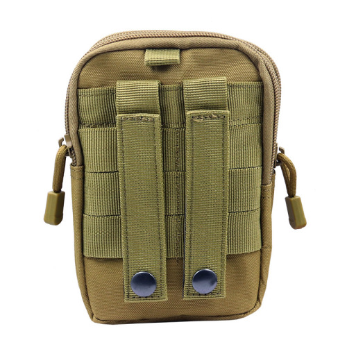 Sports tactical waist bag men's outdoor leisure mobile phone bag wearing belt mountaineering camouflage hanging bag military fan waist bag large capacity