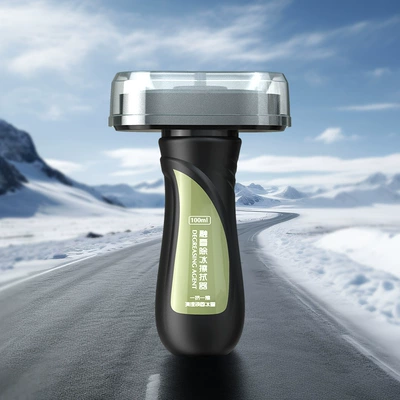 Snow Melting and De-Icing Agent for Car Glass, Anti-Freeze, Defrost and Snow Removal Tool for Car Windows and Front Windshield, Anti-Icing and Snow Removal Tool (Glass agent) - snow-melting-and-deicing-agent-100ml