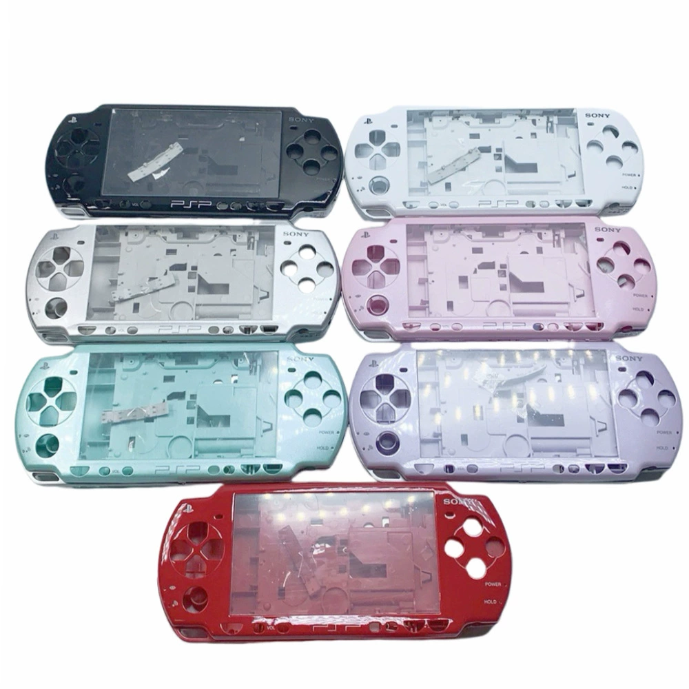 Корпус PSP2000, задняя крышка для портативной консоли PSP2000, комплект полного набора клавиш