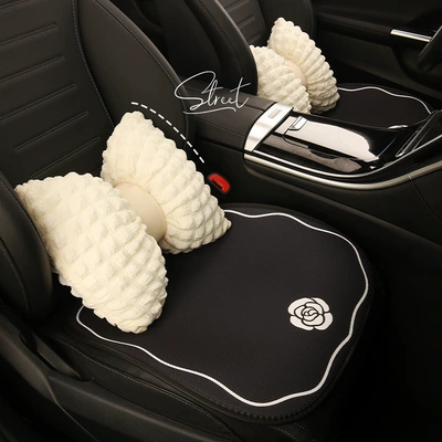 Seat cushion, seat cover, Camellia car seat cushion four