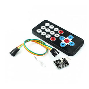 Arduino, wireless black remote control, set, 3 pieces