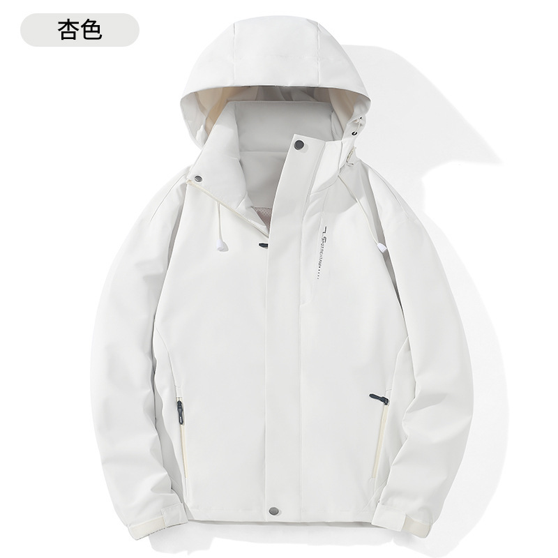 団体購入限定丨ジャケット3in1保温インナー付きアウトドア登山服防風防水ワークジャケットカスタム|undefined