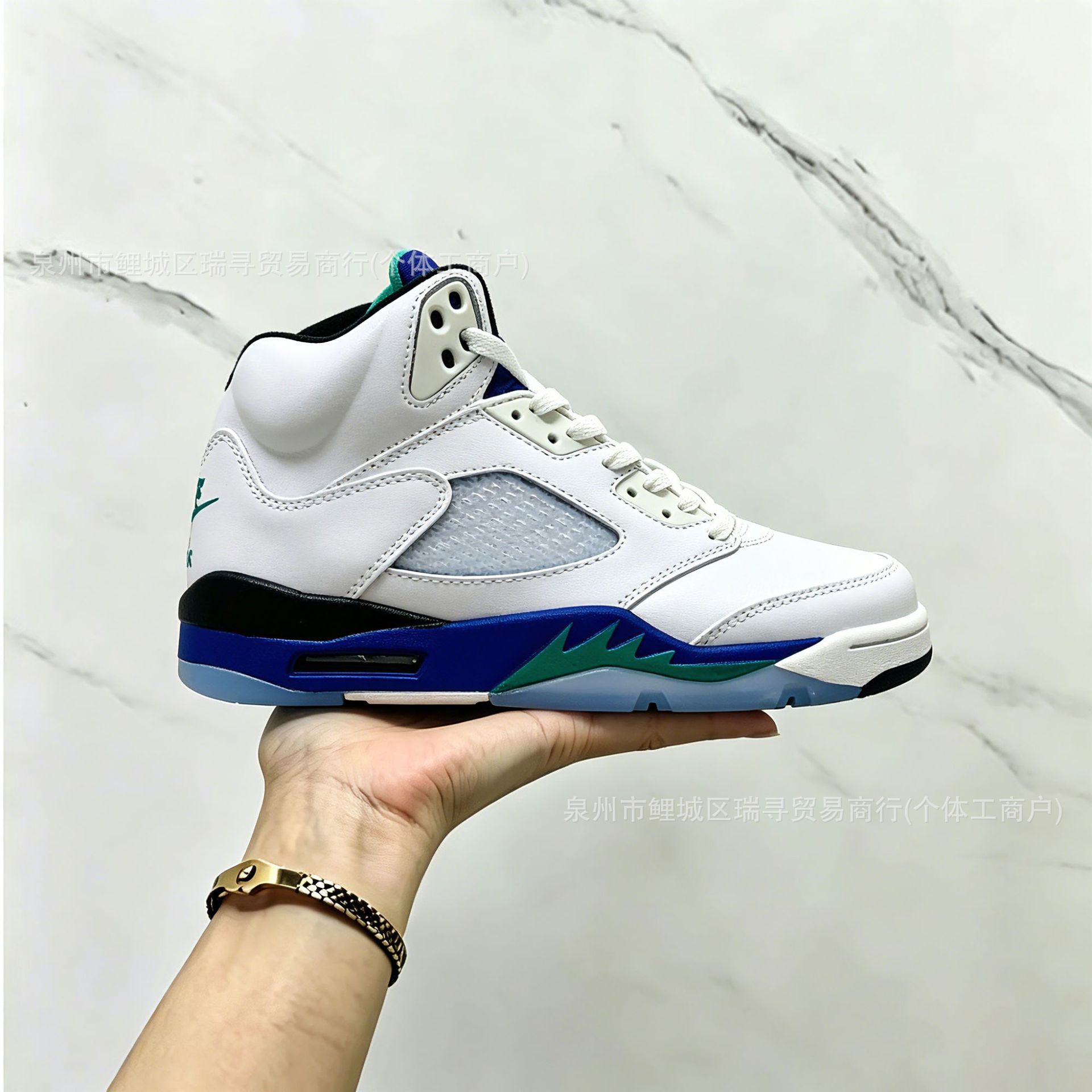 Pure original aj5｜white and purple / 36