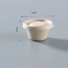 This color 2oz (about 55ml) sauce cup+pulp cover (1 set) -50 times to order