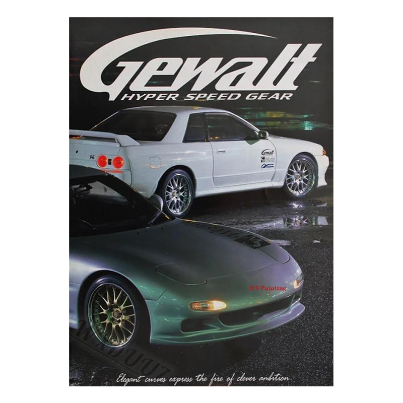 車レーシングカバーキャンバス絵画装飾絵画ポスター絵画コア Aliexpress temu Amazon 卸売販売|undefined