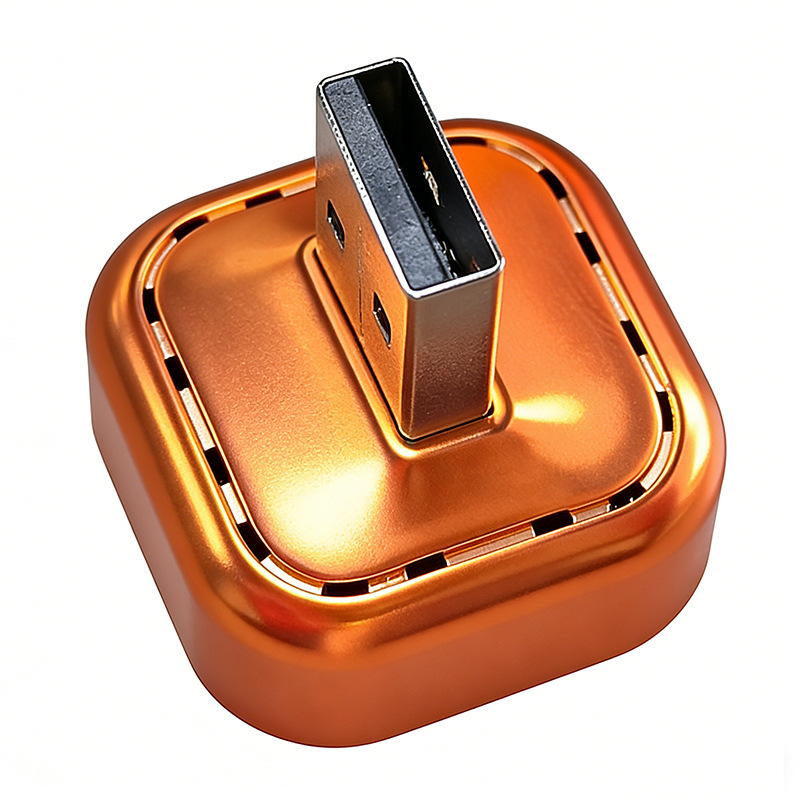 Hot-Selling Smart Wired-To-Wireless Carplay Box, Apple Orange Android Auto Adapter Car Connectivity Box