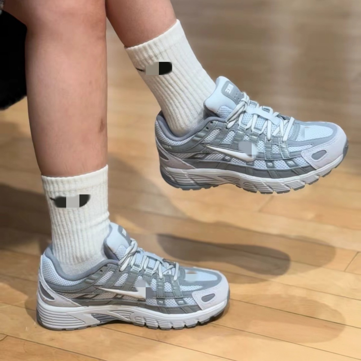 Cross-border P6000 retro dad shoes Initiator Running men's and women's low-top breathable sports running shoes