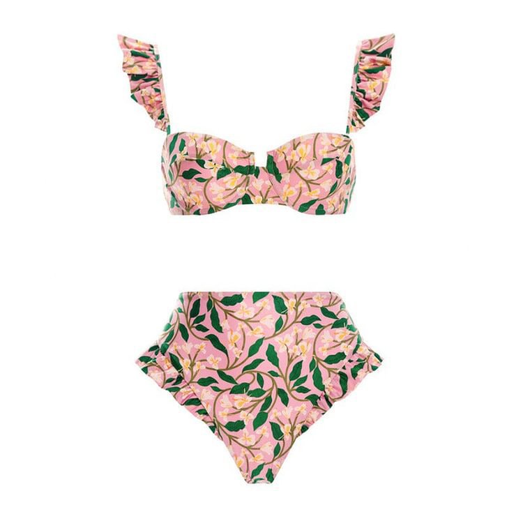 Women's Sexy Flower Printing One Piece display picture 5