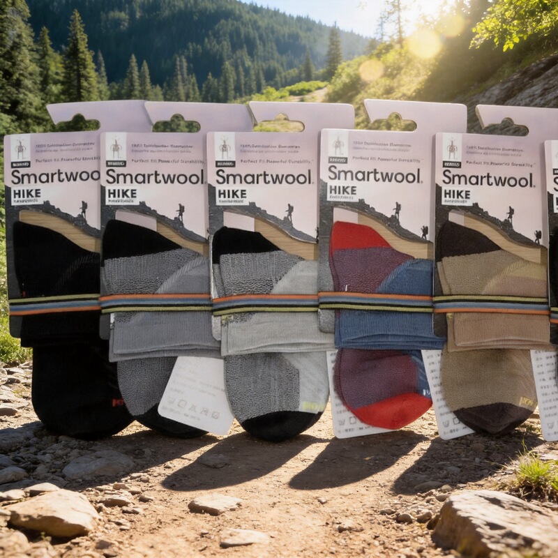 Merino Wool Outdoor Mid-Calf Hiking and Trail Running Socks That Absorb Sweat Merino Wool Outdoor Mid-Calf Hiking and Trail Running Socks That Absorb Sweat