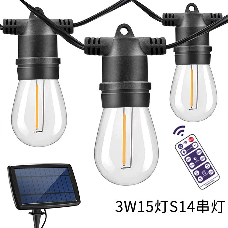 Пользовательский: Travel LED Christmas bulb solar-powered for gazebo