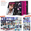 New 92pcs lomo card straykids new album music -star photo card sticker collection card laser box