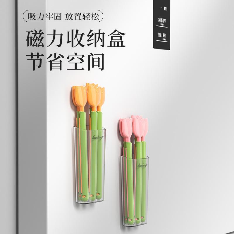 チューリップ食品シールクリップ新型マグネットスナックバッグ保存クリップキッチン多機能食品シールクリップ卸売り|undefined